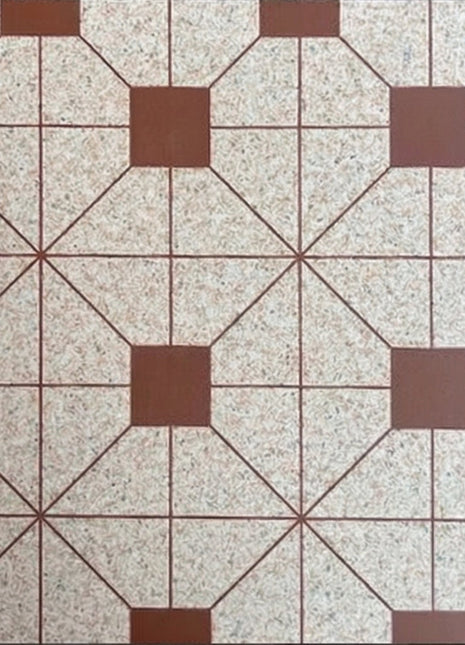 400*400Artistic Flower Tile